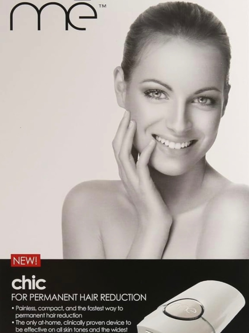 "NEW mē Chic FDA-Cleared IPL + RF Hair Reduction Device NIB